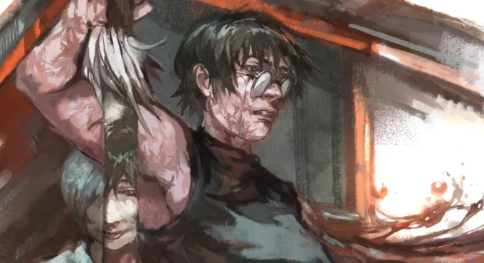 wip for jjk zine#jjk #makizenin #JujustuKaisen 
