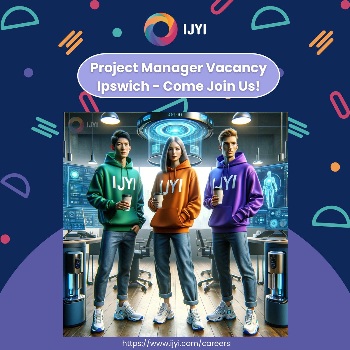 🌟 Exciting Vacancy at IJYI - Project Manager! 🌟

We're on the lookout for a talented Project Manager to join our innovative team at IJYI.

For full details, see our current vacancies and apply at:
ijyi.com/careers

#ipswichjobs #projectmanagement  #careeropportunities