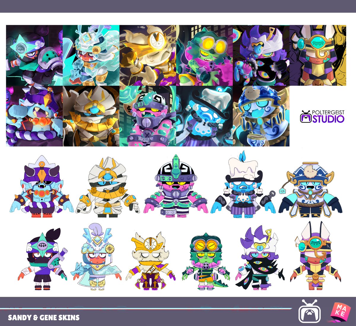 poltergeistKDA's tweet photo. All our submissions for this make, help us vote? link in comments #BrawlStars #SupercellMake https://t.co/l8ocCo2vMx