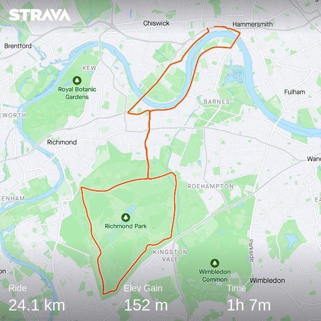 First time out on the bike since August 🐌🚴🏻‍♂️