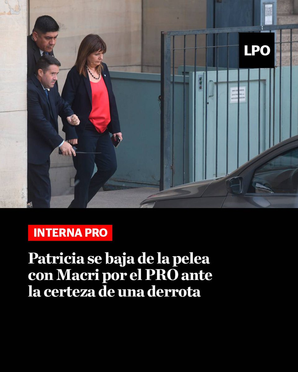 LPOArg's tweet photo. #InternaPRO | "Mauricio no corta solo el bacalao", advierten cerca de la ministra y aseguran que el ex presidente deberá "compartir poder". El larretismo amenaza con irse del partido si se fusionan los bloques con los libertarios: https://t.co/WFkl0Y6lqs https://t.co/Lt4mfkJkYA