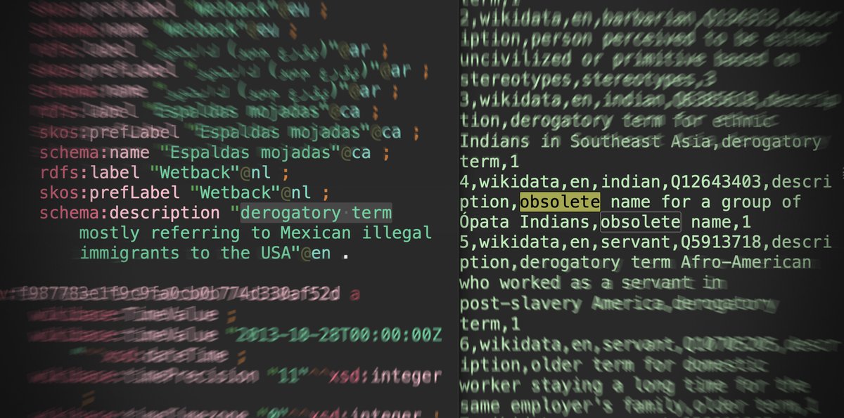 Offensive and stereotypical terms often appear in openly available datasets, CWI researchers found. These datasets risk spreading cultural stereotypes further, as they power many applications (such as online dictionaries) and machine learning algorithms. 👉bit.ly/3wadrWP