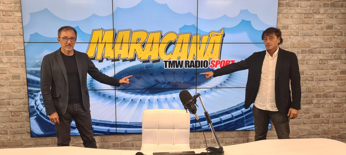 🏟️#Maracanà #15febbraio 

🎙️<a href="/marcopiccari1/">Marco Piccari</a> &amp; Ste Impallomeni

⏲️13-17

📺 E dalle 14.30 ci trovi anche su <a href="/TeleuniversoTV/">Teleuniverso</a>

🔎 Ospiti
<a href="/FabrizioFERRARl/">Fabrizio Ferrari 🇮🇹🇧🇪</a> 
<a href="/pdepaola1/">Paolo De Paola</a> 
#Brambati
#Capua
#Bonanni
#DeCarolis

📲 SMS &amp; WhatsApp 3318200213