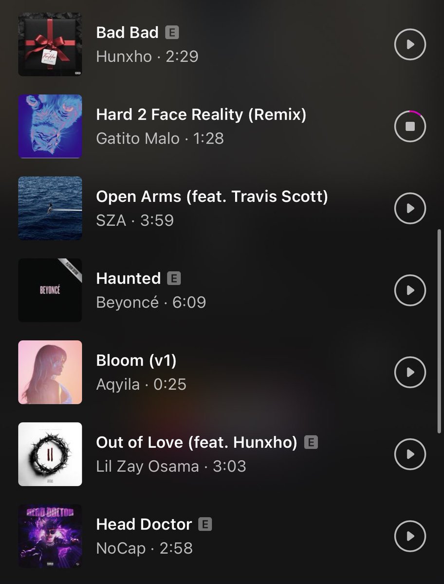 It be so hard to pick a song 😂