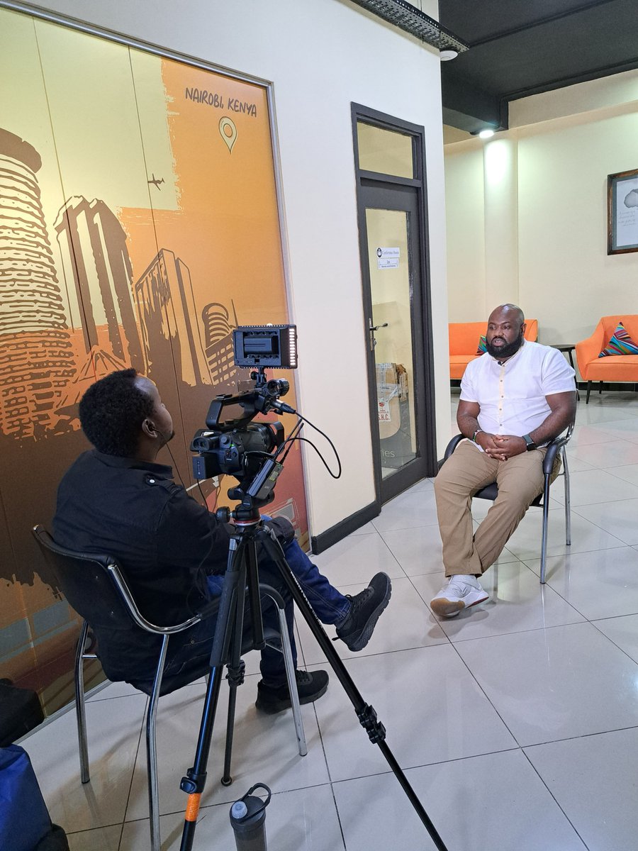 TAG_Kenya's tweet photo. Voice of America (VoA) is doing a piece on the impact of AI on the marketing and creative industry in Kenya. Together with Woodrow's Head of East and Southern Africa, David Karega and our Creative, Digital and Production Lead, Simon Mwanzia shared their views on the topic. https://t.co/DKKfx9nKc9