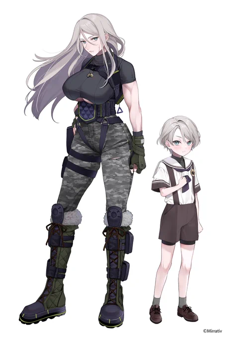 『カリギュラドライブ』()より、チャリオットとアレクセイのキャラデザを担当させていただきました!宜しくお願いいたします#ミラティブ#カリドラ 