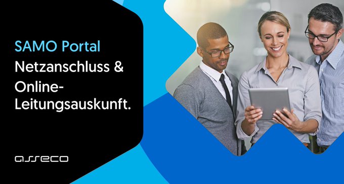 Sehen Sie heute auf der #Eworld2024 in Halle 1, Stand 1E116, must have-Portale mit #Asseco_SAMO_Portal. Innovative Online-Portallösungen von #Asseco für #Netzanschluss, #Installateure, #Leitungsauskunft und Co.

Weitere Infos: bit.ly/3sWPKwF