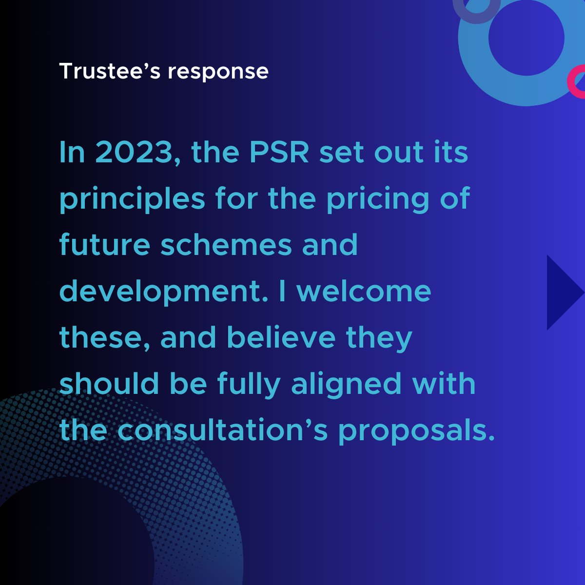 UKOpenBanking's tweet photo. The Payment System Regulator asked for views on the pilot to extend variable recurring payments into additional low-risk use cases. Marion King, OBL Trustee, has set out her detailed response to this vital next step for open banking. → https://t.co/MX06302yxH

#OpenBanking #OpenFinance #SmartData #Innovation #VRPs #Payments #Data @TrusteeOBUK