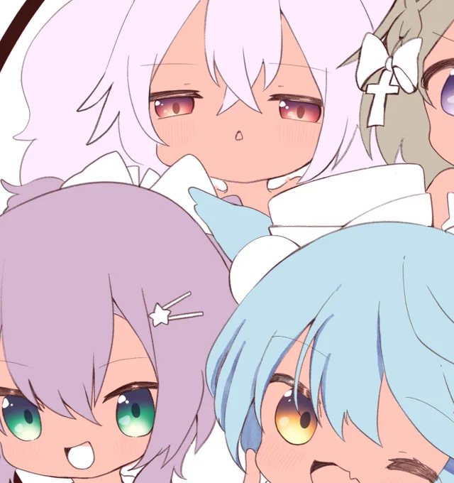 線が終わってないのに色塗りしだすやーつ 