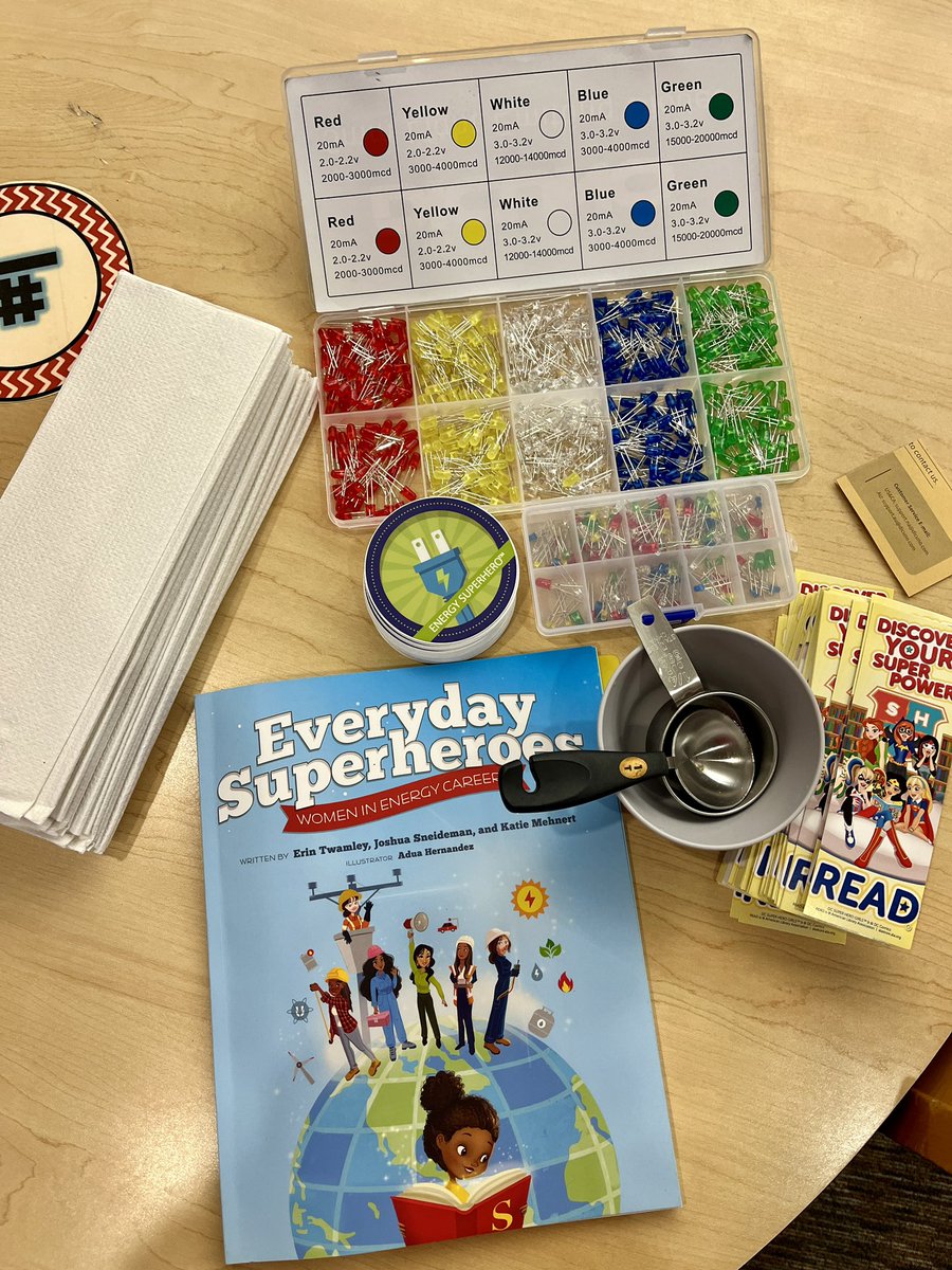 Our #STEM GEMS 💎 joined with #scientist Maggie Teliska for a #battery #experiment. While it didn’t work out this time, the girls were determined to take the materials home &amp; keep trying 💪 #growthmindset #AFETeacher <a href="/STEMsuperheros/">STEM Superheroes</a>