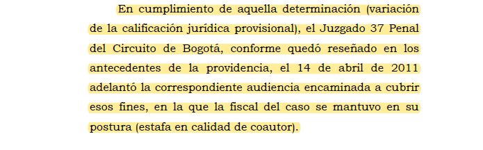 Melovides's tweet photo. En un proceso de Ley 600/00, en la resolución de acusación se indicó que el sindicado era coautor del delito de estafa, pero el Tribunal lo condenó como determinador de peculado por apropiación, concluye que no se vulneró el principio de congruencia. https://t.co/Vr7R4nV062