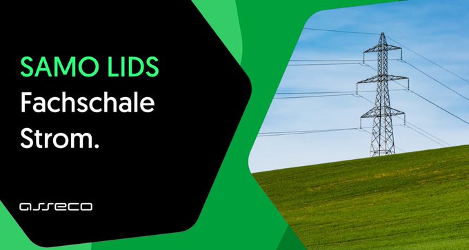 Alle Informationen elektrischer Systeme gebündelt in nur einem System.  Machen Sie mit der #Asseco_SAMO_LIDS Fachschale #Strom einen Schritt in die #Stromversorgung der Zukunft.

Wie, das zeigen Ihnen die Experten von #Asseco auf der #Eworld2024 in Halle 1, Stand 1E116.