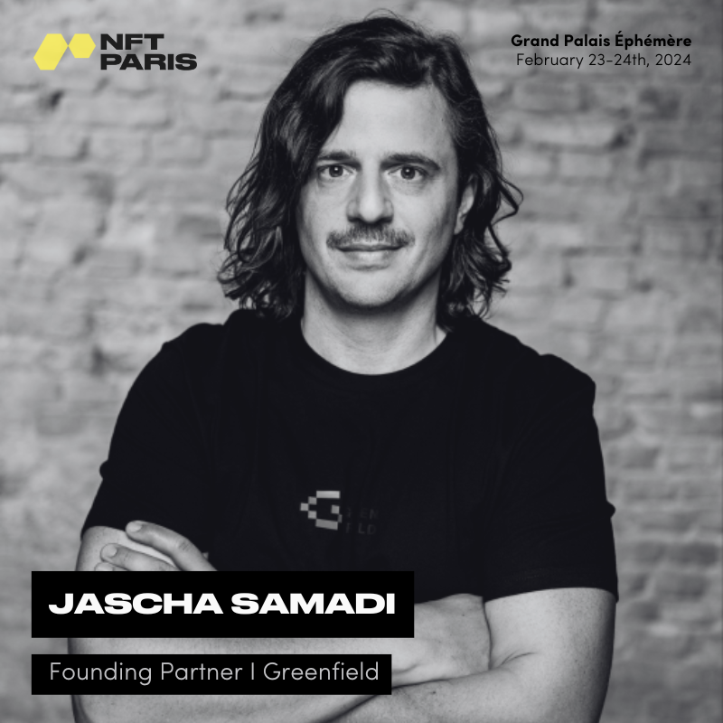 Are you heading to <a href="/nft_paris/">NFT Paris</a> next week? Be sure not to miss our co-founding partner <a href="/JaschaSamadi/">Jascha</a> as he joins the VC panel on Feb 23rd! 
<a href="/BeigbederPhoebe/">Phoebe Beigbeder</a>