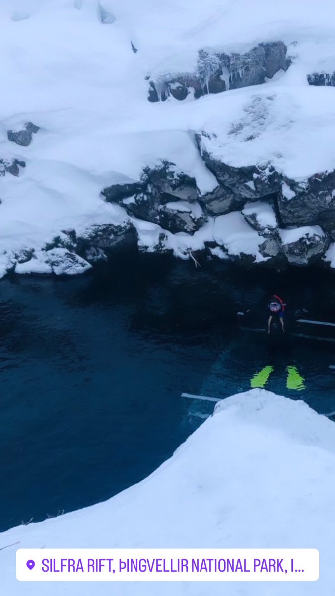 Silfra fissure 🇮🇸 ❄️