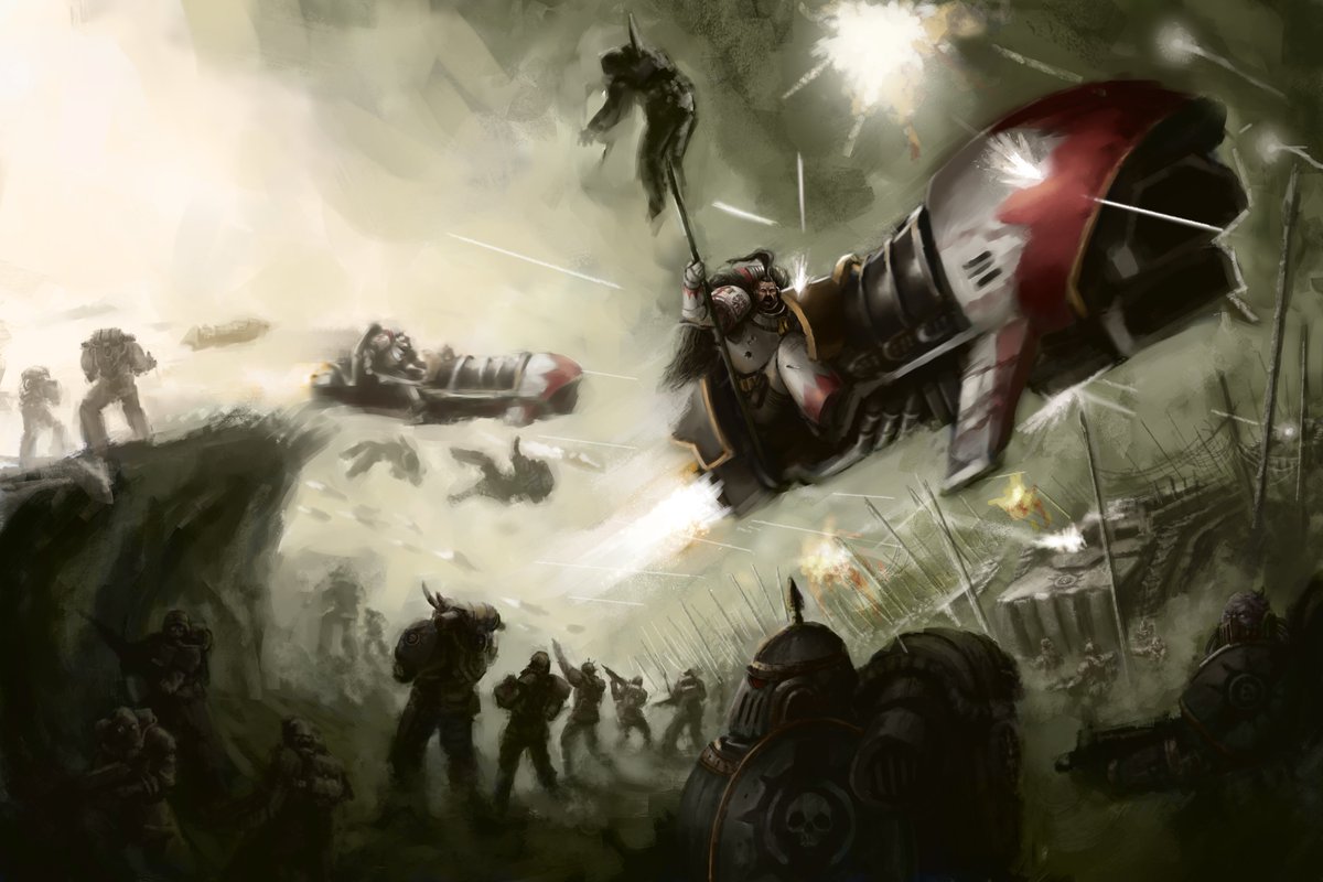 "Onto The Darkness".

#WarhammerCommunity #WarhammerArt