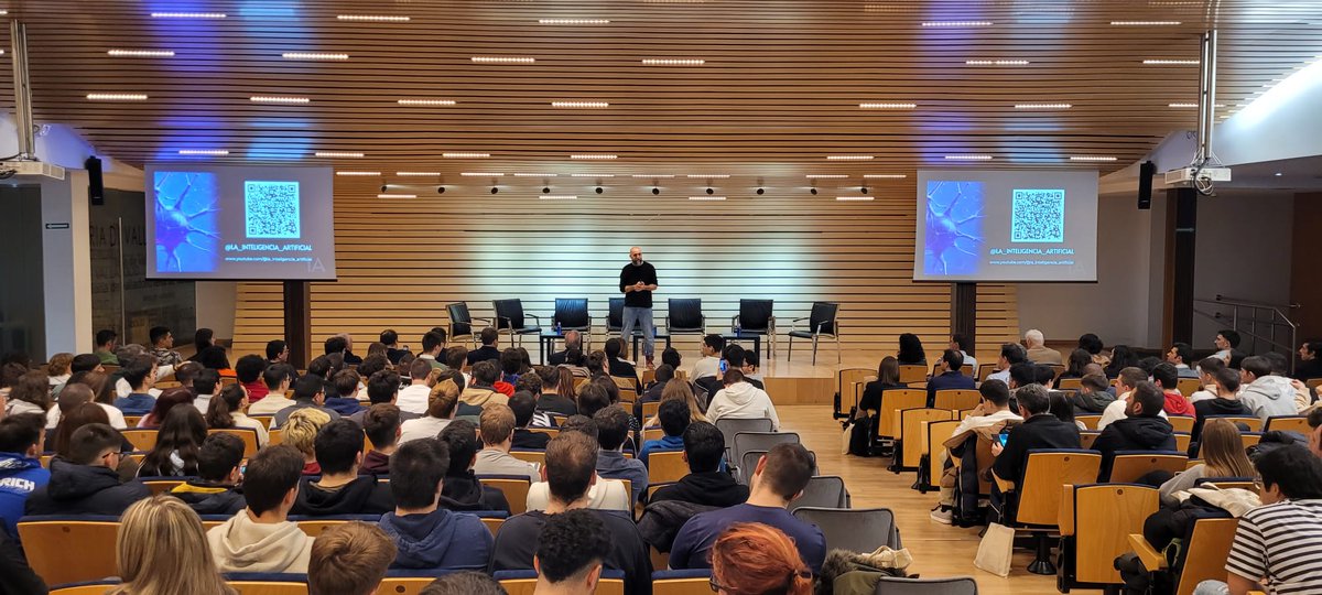 proconsi's tweet photo. Ponencia: ❜𝗟𝗮 𝗜𝗻𝘁𝗲𝗹𝗶𝗴𝗲𝗻𝗰𝗶𝗮 𝗔𝗿𝘁𝗶𝗳𝗶𝗰𝗶𝗮𝗹 𝗲𝘀 𝗲𝗹 𝗽𝗿𝗲𝘀𝗲𝗻𝘁𝗲, 𝗻𝗼 𝗲𝗹 𝗳𝘂𝘁𝘂𝗿𝗼❜, impartida por Jon Hernández @thekubestudio, experto en #InteligenciaArtificial y divulgador.
#CONTACTTIC #CyL #TIC #empleo #talento @aeiciberseg @jcyl @educacyl https://t.co/tV98E2oLtW