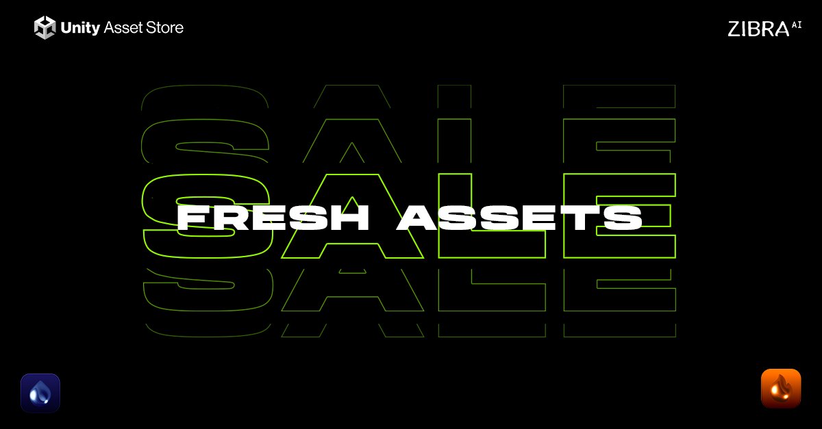 🌷 Spring is almost here! Get 50% off Zibra Liquid & Zibra Smoke & Fire in @unity's Fresh Assets Sale. This offer will last until February 28th. Give your projects the burst of vibrancy they deserve! assetstore.unity.com/publishers/553… #unity3d #gamedev #vfx #assets