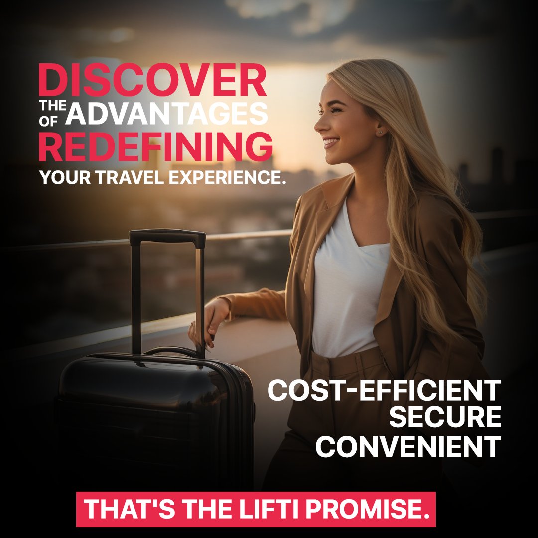 LIFTIToken's tweet photo. Discover the advantage of redefining your travel experience. Cost efficient secure convenient. That's the lifti promise. #LiftiFlexibility #liftiapp https://t.co/3ksWJmu651