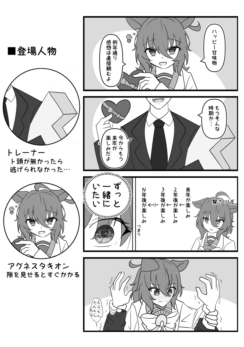 ハッピー甘味物

#アグネスタキオン 