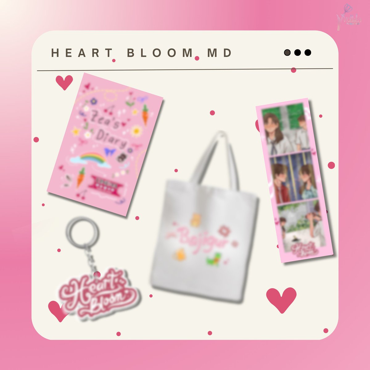 PO 2 HEART BLOOM📌 tweet media