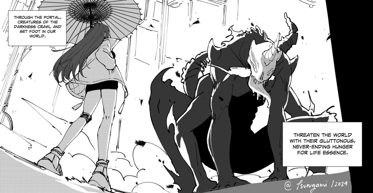 tsurugami's tweet image. A short intro of my #ProjectOmagatoki ❤️

#oc