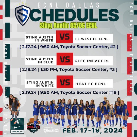 SCHEDULE DROP: