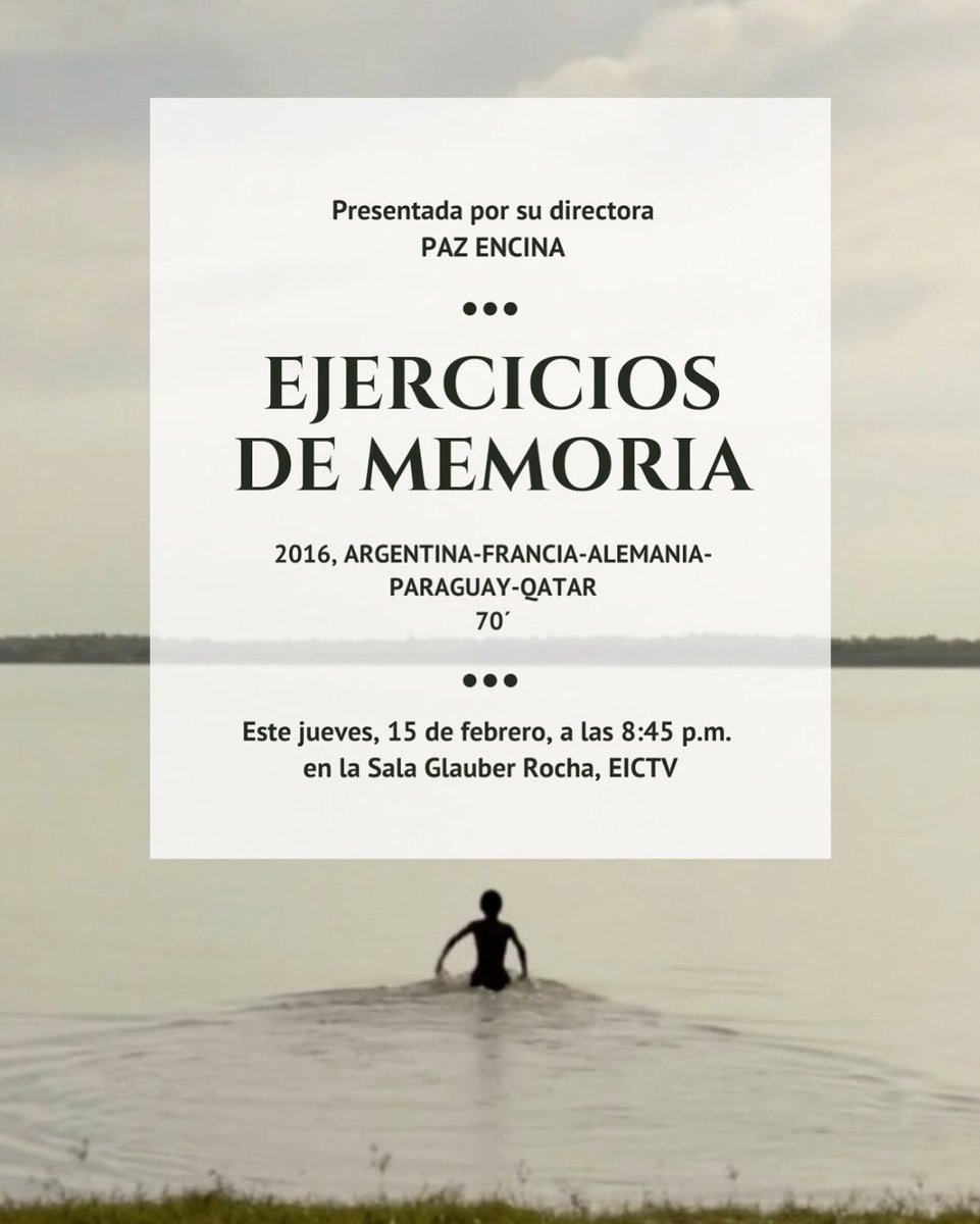 Hoy, en la EICTV ✨.