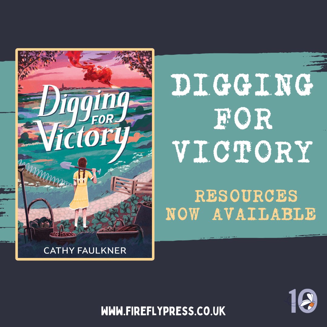 ICYMI – There are now brand-new #DiggingForVictory resources available on our website! 📚 Download them FREE here: fireflypress.co.uk/resources/ @Cathy_Faulkner_ #UKMG #VerseNovel #WW2 #WWII #TeachingResources #Resources #EduTwitter