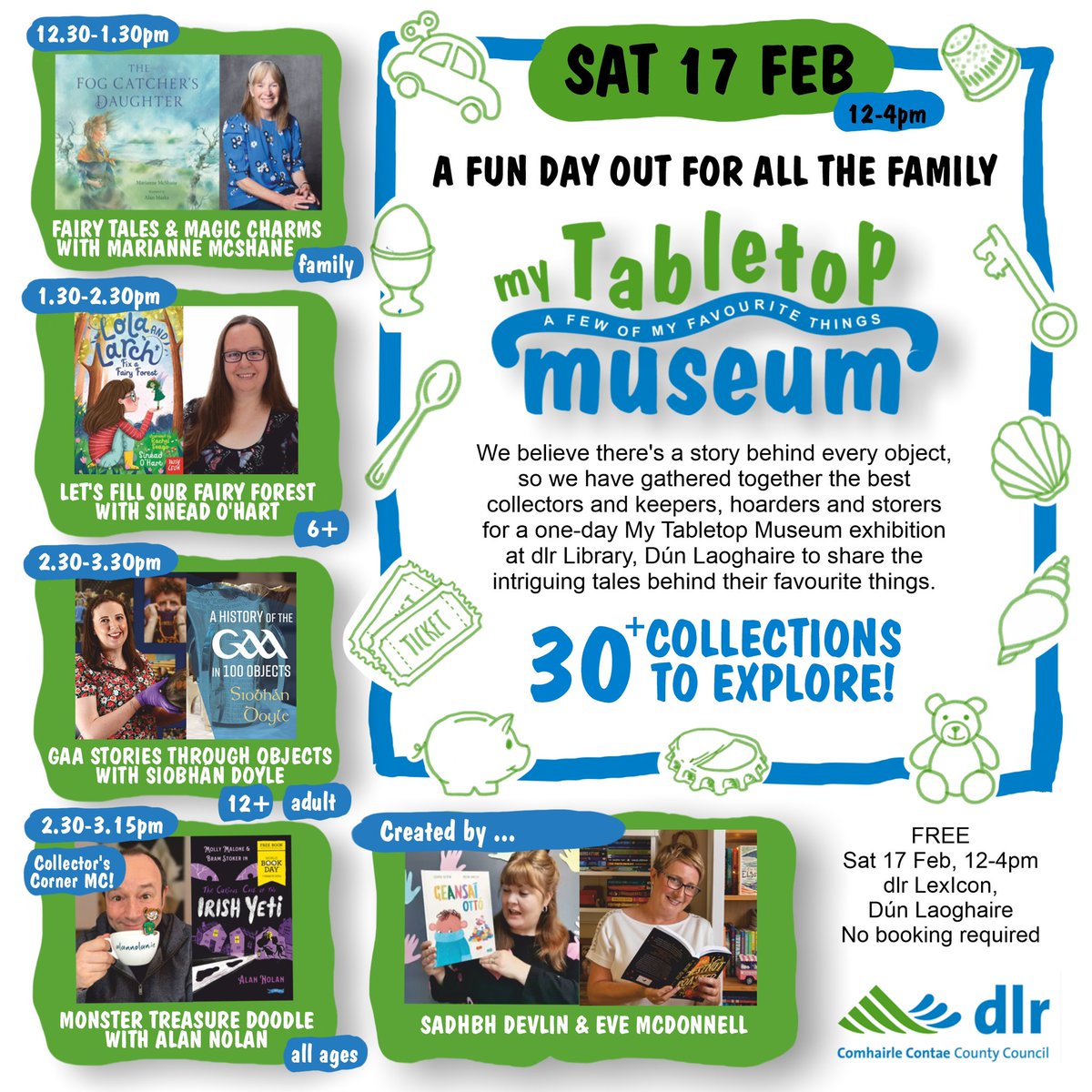 I am really looking forward to this amazing event on Saturday in @dlrLexIcon – it’s going to be an absolutely fascinating and fun day for all! What a brilliant idea @sadhbhdevlin @Eve_Mc_Donnell !