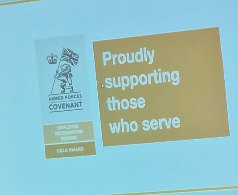 Transport_Train's tweet photo. MOD Thursday #proudtosupport. David Coupe attended a NAFESA #TTLENorth Troops into Transportation Logistics &amp; Engineering Event at Catterick Garrison and Rachael Scanlin-Davis FCILT attended the North West Gold Award Association Event at Haydock Park Racecourse. https://t.co/SAeN3pP1pv