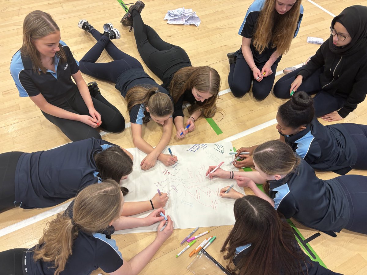 The girls have SO many ideas of what they want to achieve as part of their Vision for perfect PE & school sport for girls @NETWalbottle I can’t wait to see you put these ideas into practice! #GirlsActive @youthsporttrust