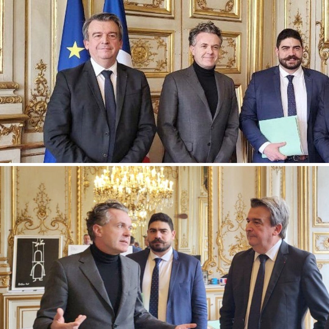 🚨 [COMMUNIQUÉ] Rénovation énergétique : aux actes, etc.

<a href="/OSalleron/">Olivier Salleron</a>, président de la FFB, a été reçu par <a href="/ChristopheBechu/">Christophe Béchu</a>, ministre de la Transition écologique, et <a href="/guillaumekasba/">Guillaume Kasbarian</a>, ministre du Logement, pour lever les points de blocage du dispositif #MaPrimeRénov qui freinent la