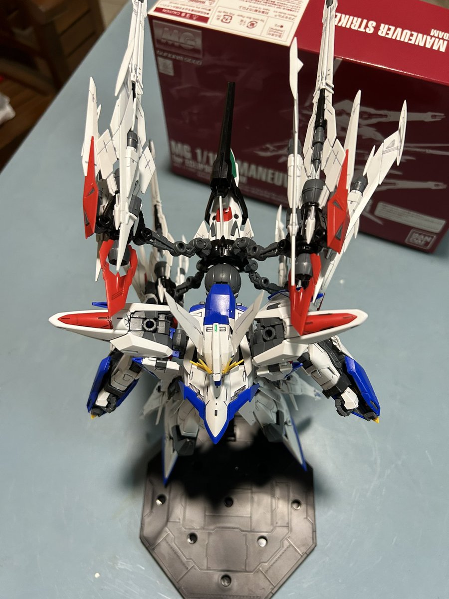 DawnBreaker0462's tweet photo. Finished MG 1/100 ECLIPSE GUNDAM with MANEUVER STRIKER BACKPACK 

エクリプスガンダム+マニューバストライカーパック

#GundamSeedEclipse
#EclipseGundam
#ManeuverStriker
#Gundamseed 
#日蝕高達
#エクリプスガンダム
#ガンダムSEED 
#BreakerDaily https://t.co/3NM8E2JYyc