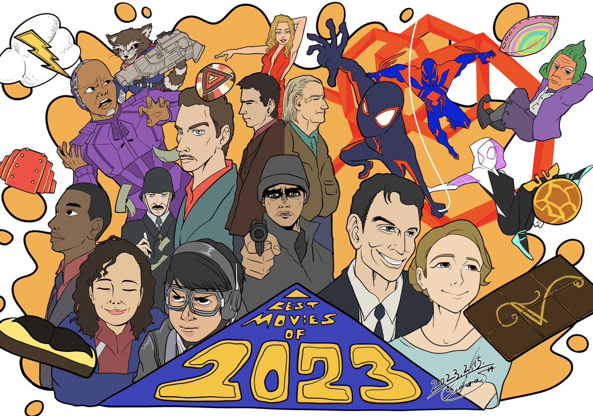 #2023年映画ベスト10

①アクロス・ザ・スパイダーバース
②ザ・キラー
③ガーディアンズオブギャラクシーvol3
④イニシェリン島の精霊
⑤ゴジラ -1.0
⑥ エンパイアオブライト
⑦ヘンリーシュガーのワンダフルな物語
⑧バビロン
⑨ウォンカとチョコレート工場のはじまり
⑩マエストロ その音楽と愛と