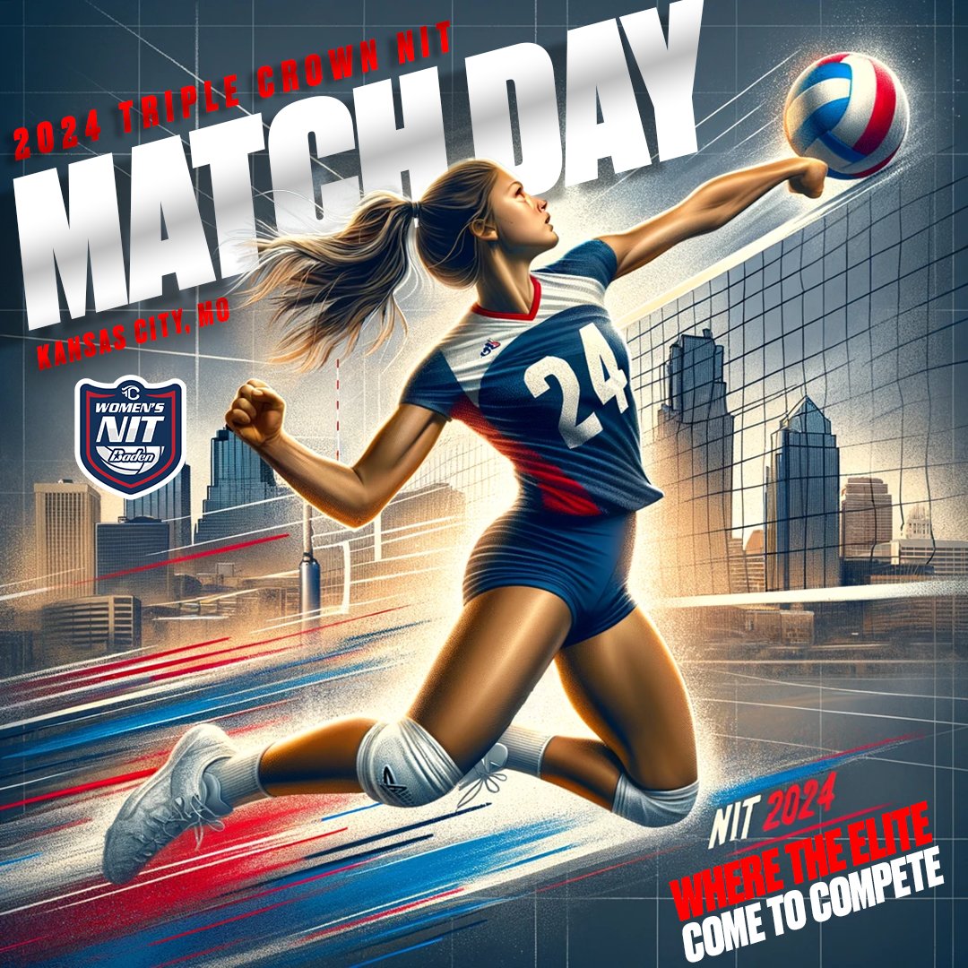 TC Volleyball (@tcvolleyball) on Twitter photo 🚨 It is officially MATCH DAY in KCMO at the 2024 <a href="/triplecrownspts/">Triple Crown Sports</a> NIT! Where The Elite, Come To Compete!
🗓️ February 17-19
📍 Kansas City Convention Center
🏐 Schedule/Scores: bit.ly/TCNIT24
#IPlayTCS | #tcvolleyball 🚨 It is officially MATCH DAY in KCMO at the 2024 <a href="/triplecrownspts/">Triple Crown Sports</a> NIT! Where The Elite, Come To Compete!
🗓️ February 17-19
📍 Kansas City Convention Center
🏐 Schedule/Scores: bit.ly/TCNIT24
#IPlayTCS | #tcvolleyball