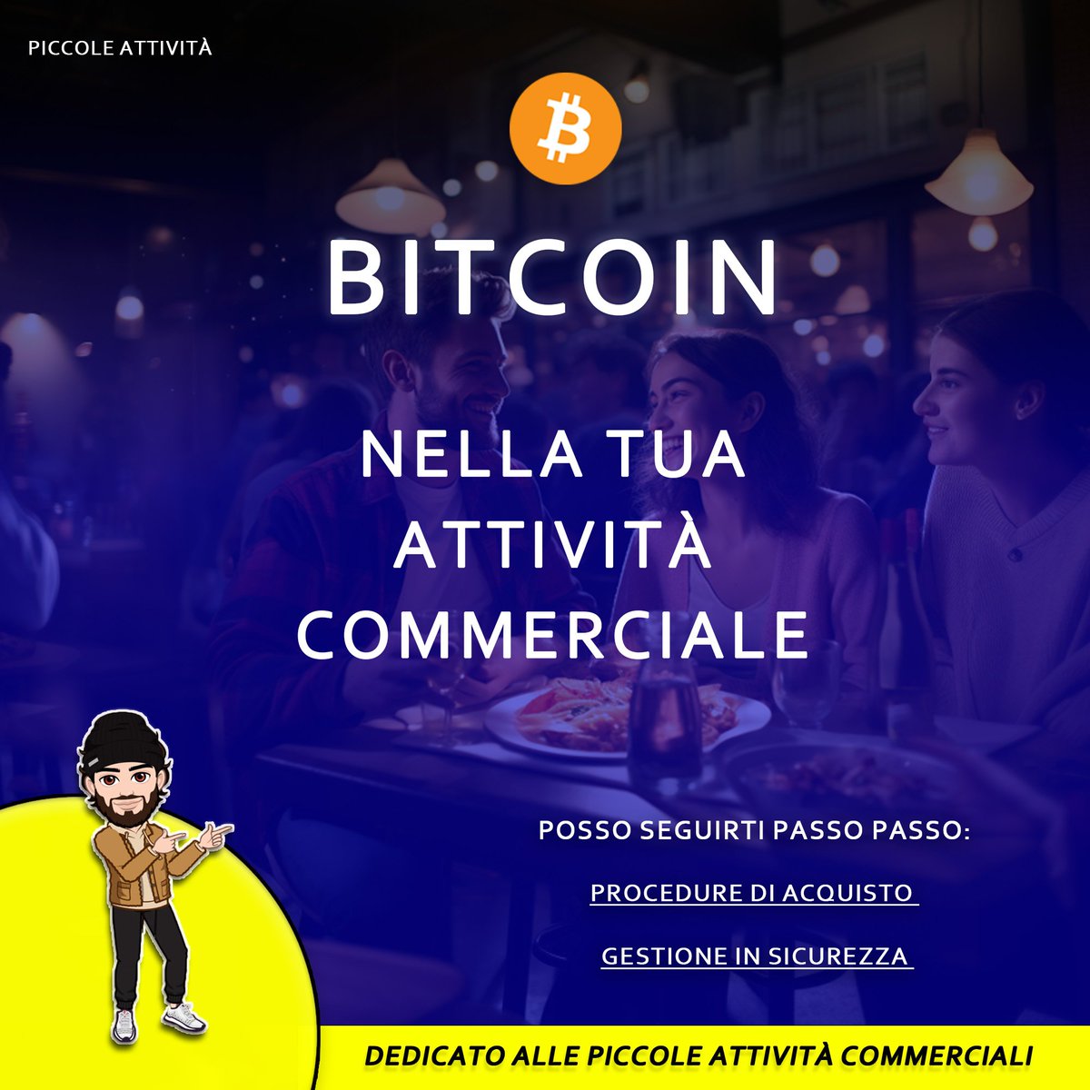 Accetta #Bitcoin nella tua attività e attira clienti all'avanguardia! Scopri come su bento.me/frawebmarketing 🚀 #PiccoleAttività #Innovazione