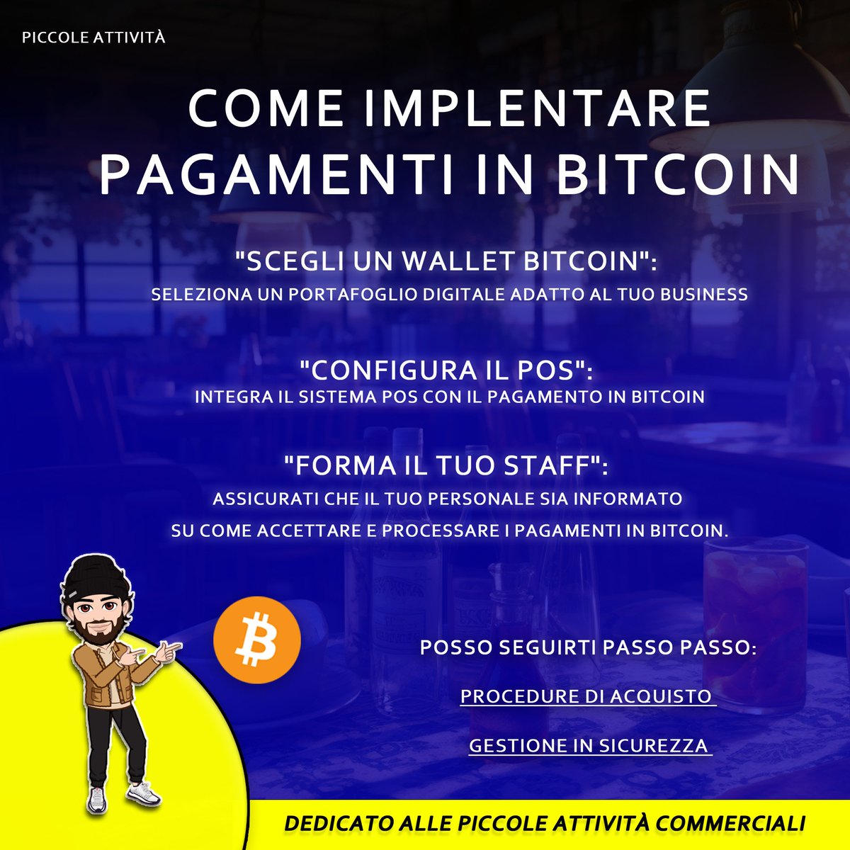 Implementa pagamenti in #Bitcoin facilmente! Guida passo passo su bento.me/frawebmarketing 💼 #CommercioDigitale #Criptovalute