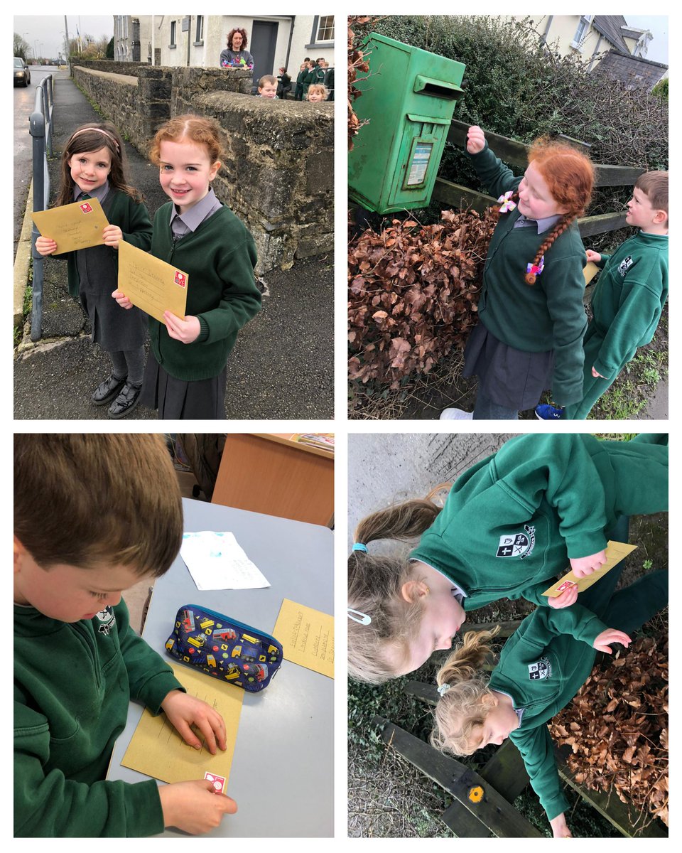 clonmore_ns's tweet photo. Well done to Junior and Senior Infants who posted their own Valentine's cards on Tuesday. I'm sure there were lots of happy parents yesterday after receiving post. https://t.co/Qz9jrAp8T0