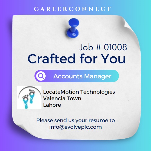 evolveplc's tweet photo. Exciting opportunity!

Become an Accounts Manager at LocateMotion Technology.

Apply now!

#evolve #evolvelearninghub ‍‍‍‍‍‍ #accountingjobs ‍‍‍‍‍‍‍ https://t.co/IRJhPKZHsv