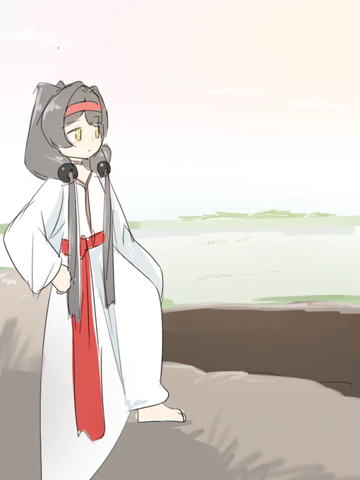 先に絵だけ描いちゃったからてっきりルークみたいにこんな感じで爽やかに始まると思ってイメージイラスト描いたら文章にしたらなんか思ってたんと違って困惑したオビワンカンナービ助けて 
