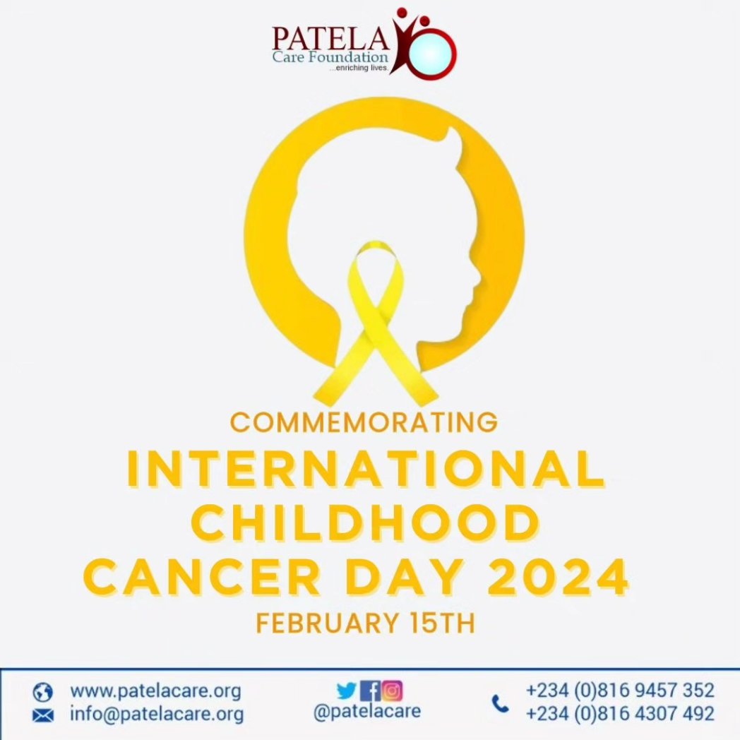 patelacare's tweet photo. Patela Care Foundation commemorates INTERNATIONAL CHILDHOOD CANCER DAY 2024
#EqualAccessToCare
#ChildhoodCancerAwareness
#InternationalChildhoodCancerDay
#ICCD2024
#BeSymptomsAware
#KnowTheWarningSigns
#EarlyDetectionSavesLives
#AccurateDiagnosisPromptEffectiveTreatmentSavesLives https://t.co/ahJfTArOPw