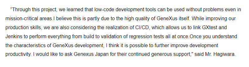 Mizuho Bank and #Genexus : Trust &amp; Respect. 

Source: special.nikkeibp.co.jp/atclh/NXT/24/g…
