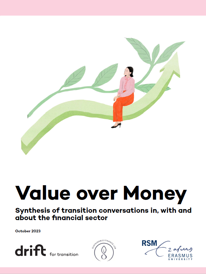 'The economic benefit of investing in sustainability will be greater than the cost, and the cost of doing nothing is greater than focusing on sustainability.” We've just published an English-language version of our transition piece on fundamental change in #finance 🍃
