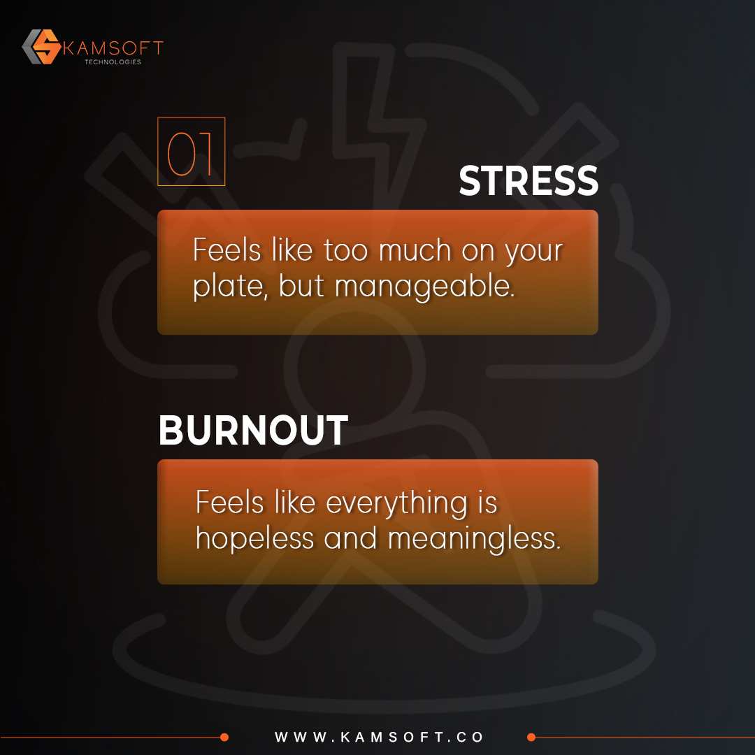 Kamsoft_co's tweet photo. 𝐈𝐧 𝐭𝐡𝐞 𝐇𝐮𝐬𝐭𝐥𝐞, it's essential to recognize the signals of 𝐁𝐮𝐫𝐧𝐨𝐮𝐭 and 𝐒𝐭𝐫𝐞𝐬𝐬. 

#mindfulliving #worklifebalance #selfawareness #wellnessjourney #careerinsights #stressawareness #kamsoft https://t.co/ZUhRex2FjO