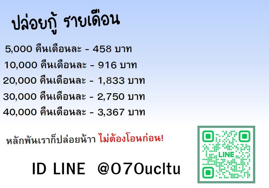 💸ปล่อยกู้รายเดือน📷 ติดแบล็คลิสต์​ก็กู้ได้ทุกอาชีพ​ เอกสารไม่ยุ่งยากสนใจทักแชทมาได้เลยคะ ไม่มีค่าเอกสาร ไม่มีมัดจำน้าา #เงิรกู้ #รายเดือน #อวสานเนตรนารี #พี่จอง #อีซอนคยุน