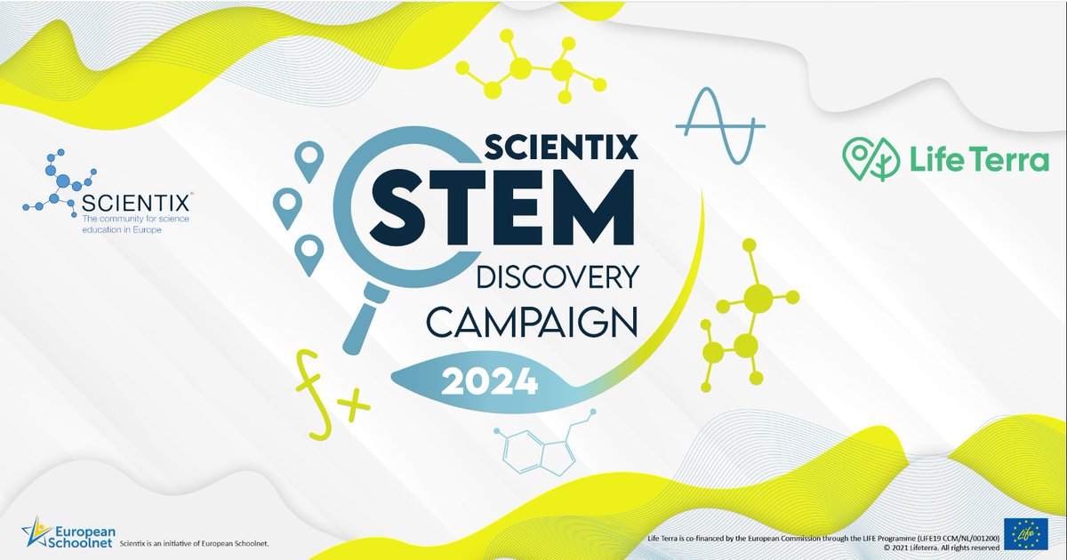 🤩Are you ready for the 2024 STEM Discovery Campaign? 📝Enter the @Scientix_eu Awards by pinning your #STEM activity on the map between Feb 1 - Apr 30🗺 👉bit.ly/24SDC