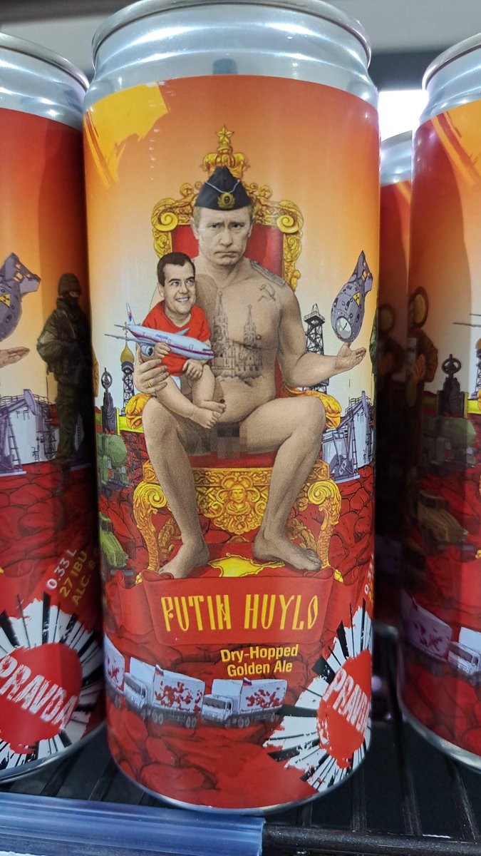 Putin, dickhead! I think I found my new favorite beer...