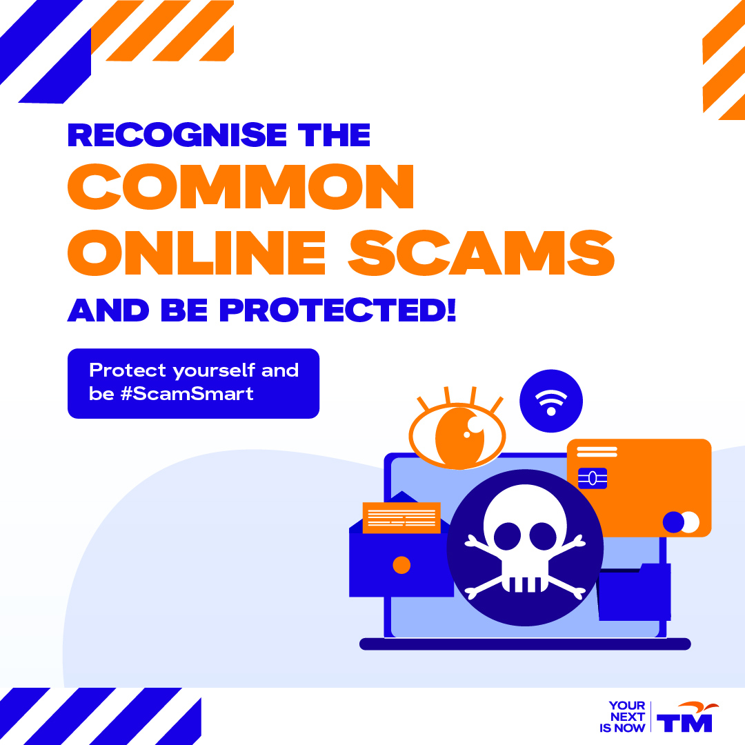 myTMgroup's tweet photo. Online scams pose a threat to individuals and organisations by using deceptive tactics to demand upfront payments or personal information.
#TM #YourNextIsNow #OnlineScam #TMScamAlert #ScamSmart #JanganKenaScam #TakNakScam #NSRC https://t.co/YuGGBwJmdZ
