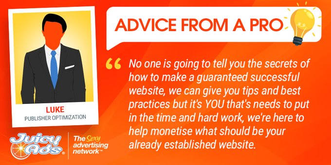#Publishers!  Do you have a website and want to start making money with it? Let us help you 🧡  https://t<a href="/tag/publishers"class="tags">#Publishers</a><a href="/tag/keepitjuicy"class="tags"><span>#keepitjuicy</span></a>