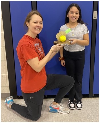 Pickleball is fast becoming a popular sport played by families and people of all ages. Thanks to a grant from LDFF, 4th and 5th grade students at East Hanover and several grades at South Hanover have been able to learn and play the sport. The grant, requested by Quantina Gilli...